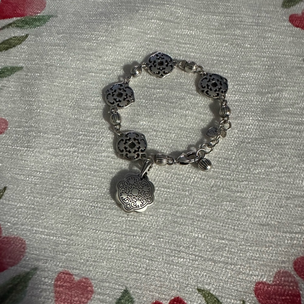 Brighton Silver Bracelet with Intricate Charms